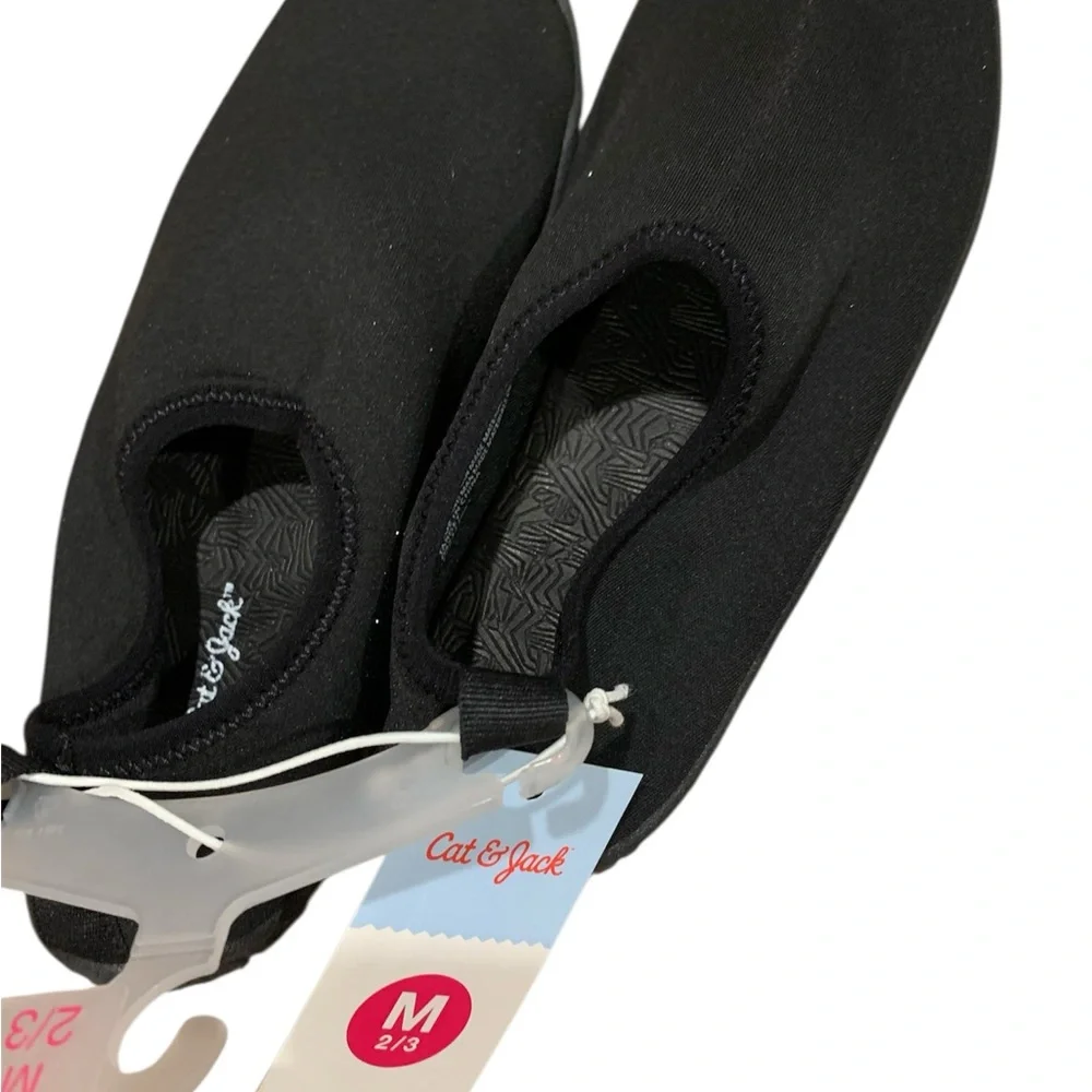 Buy one get one 50% off Black Slip-On Water Shoes